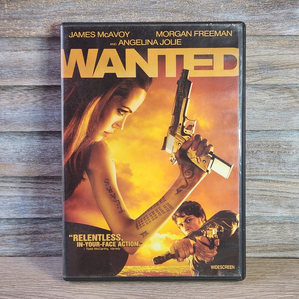 🖤 Angelina Jolie Wanted dvd Action